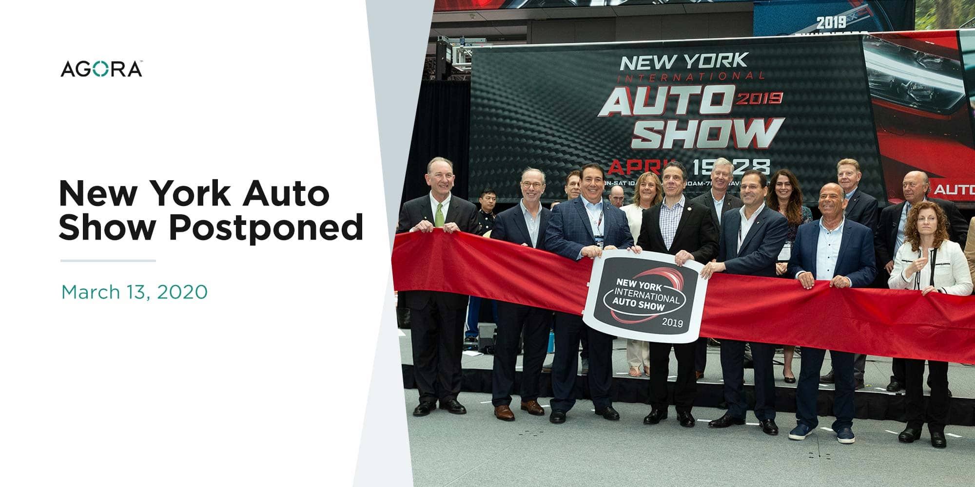 Agora Blog | New York Auto Show Postponed