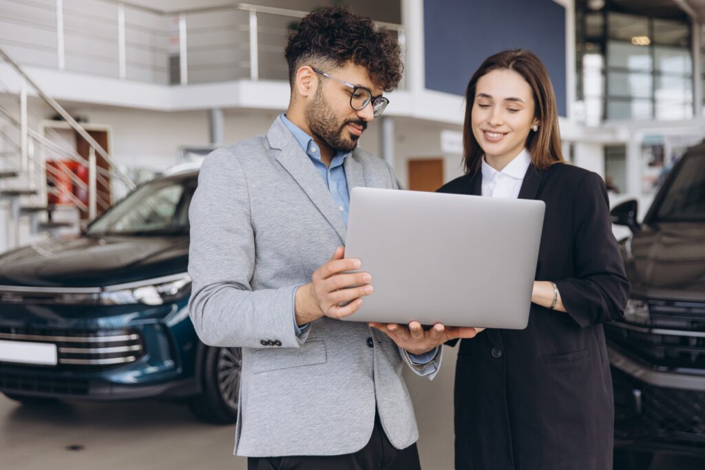 Loan calculator showing monthly payment options