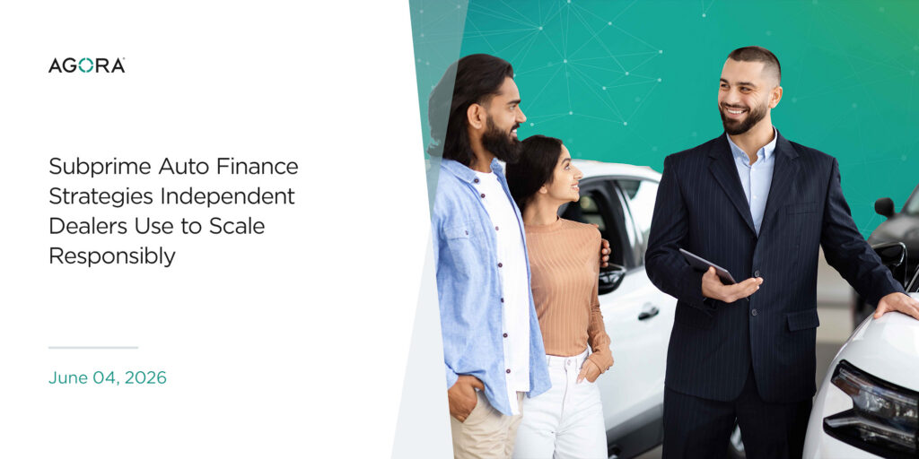 NIADA Agora Subprime Auto Finance Strategies