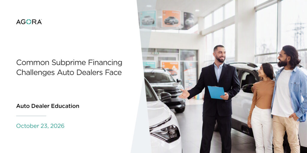 Subprime financing challenges